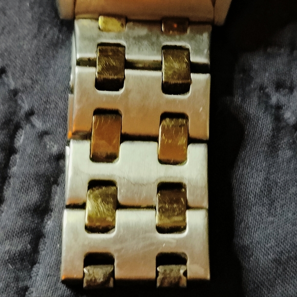 Men's ELGIN Classic Two-Tone Dress Casual Steel Band Watch - Picture 5 of 7